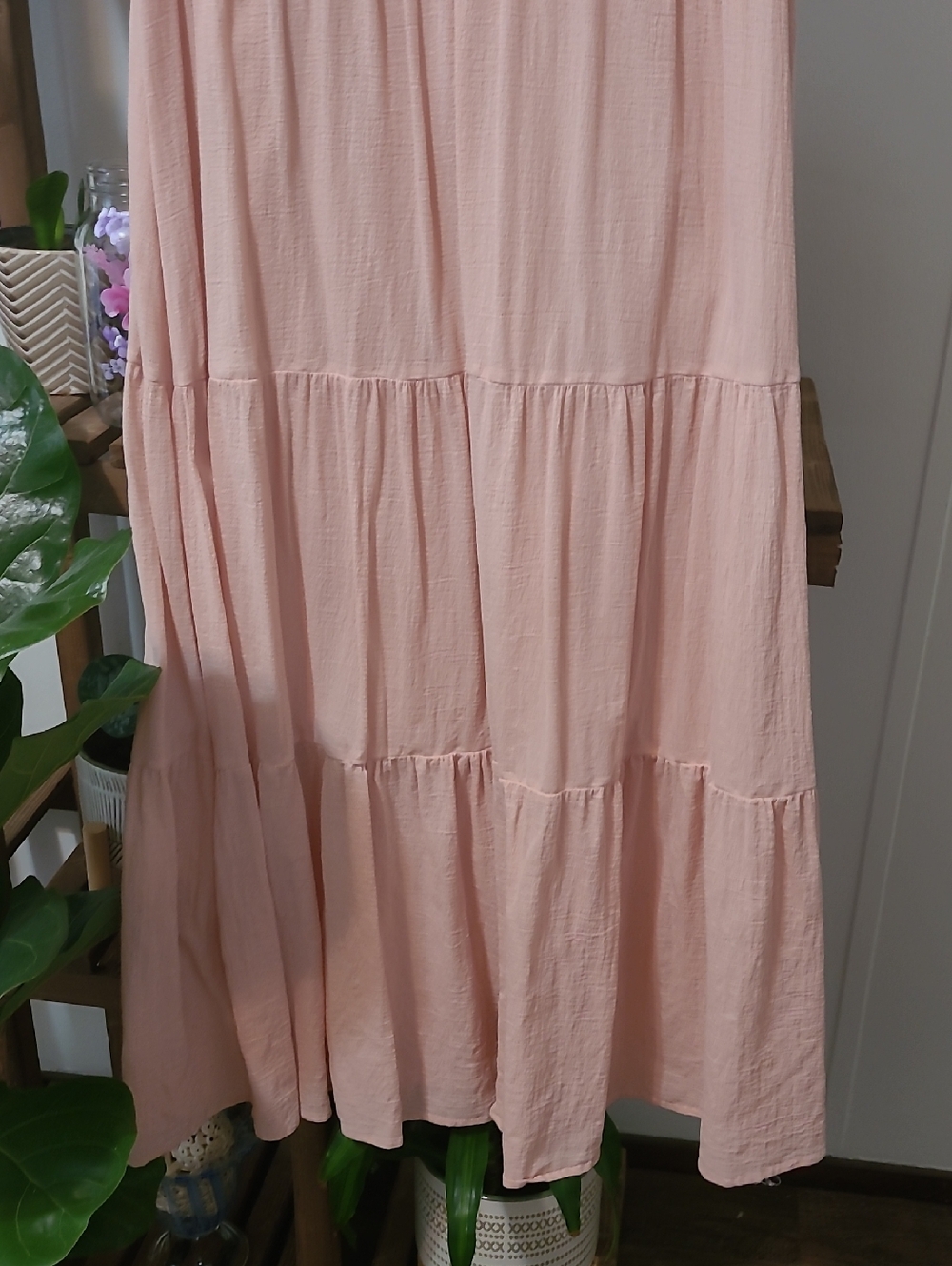 Dusty Pink Maxi Dress - Picture 3 of 6